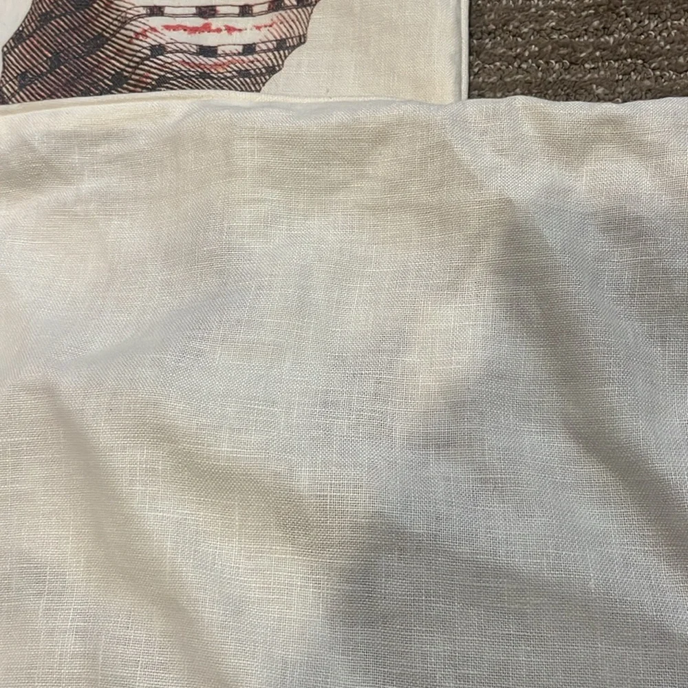 Williams & Sonoma decorative seashell sham